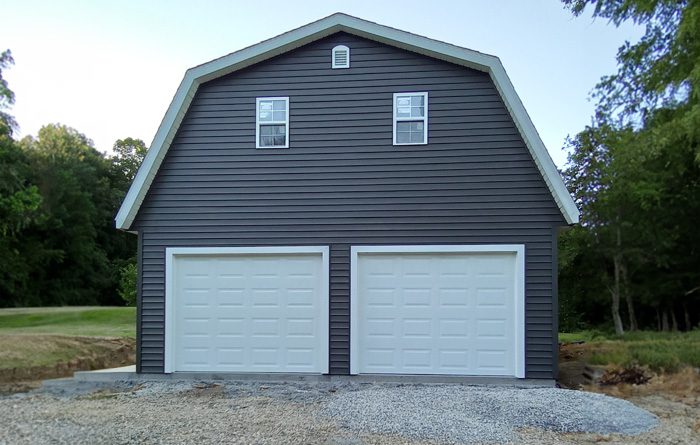 two-story garage